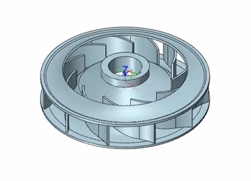 实例教程61：电机风扇的建模设计
